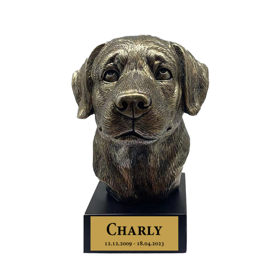 Bronze Hund Statue 20 "Labrador Retriever"